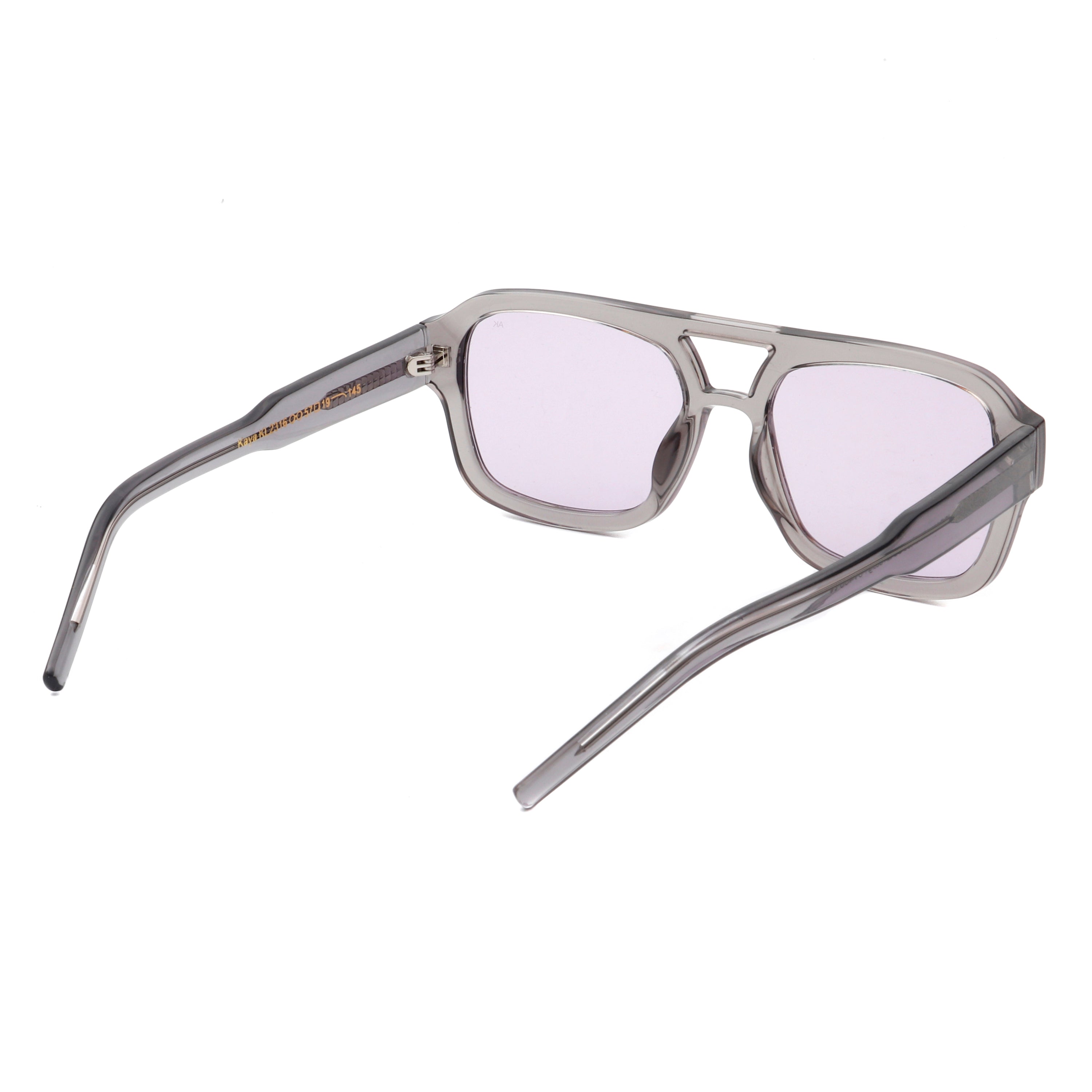 Kaya solbrille - Grey Transparent